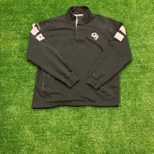 Vintage Champion Colorado State Quarter Button Up Sweatshirt